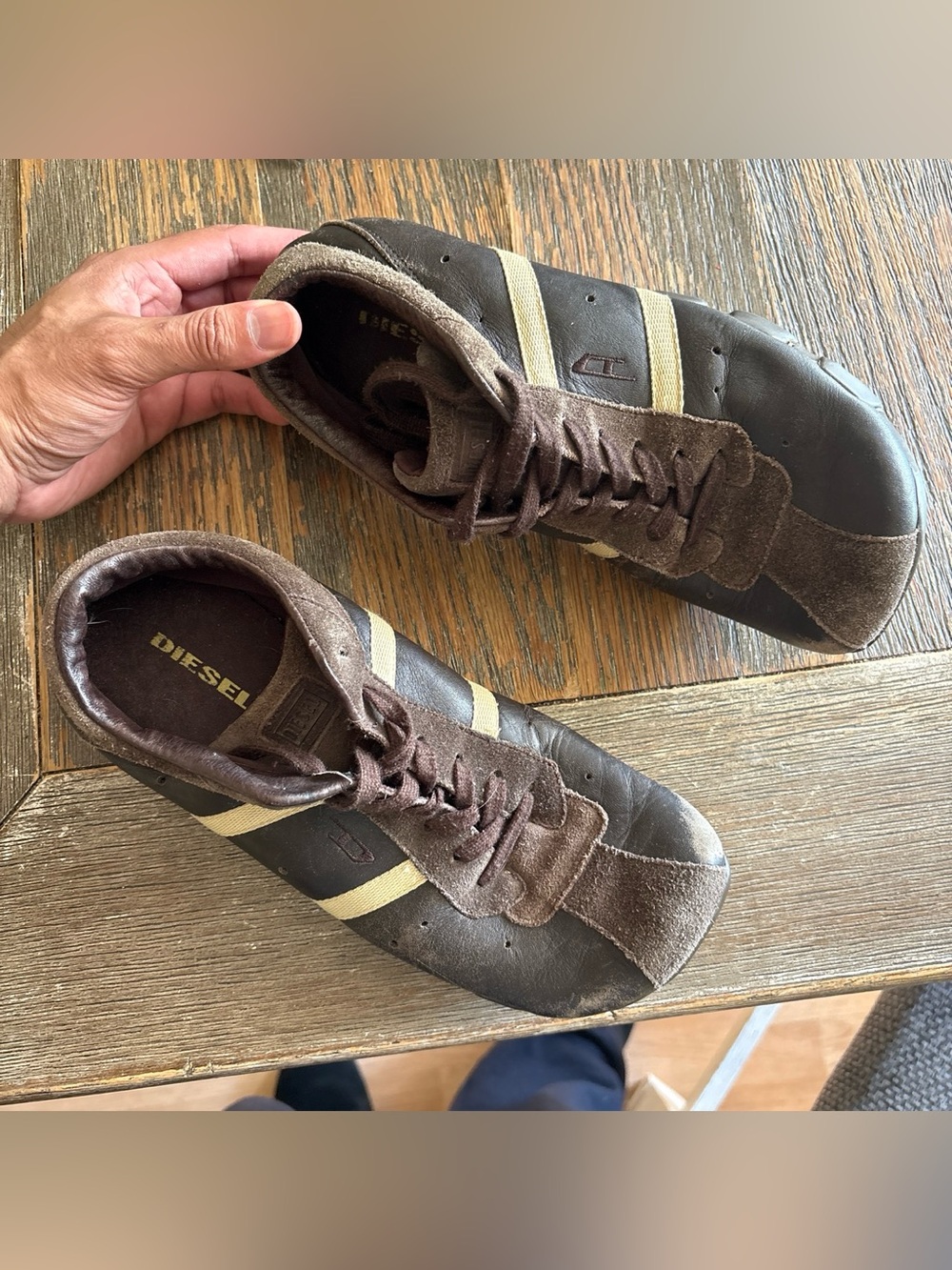 Diesel "Evelyn" footwear in a women's US size 8